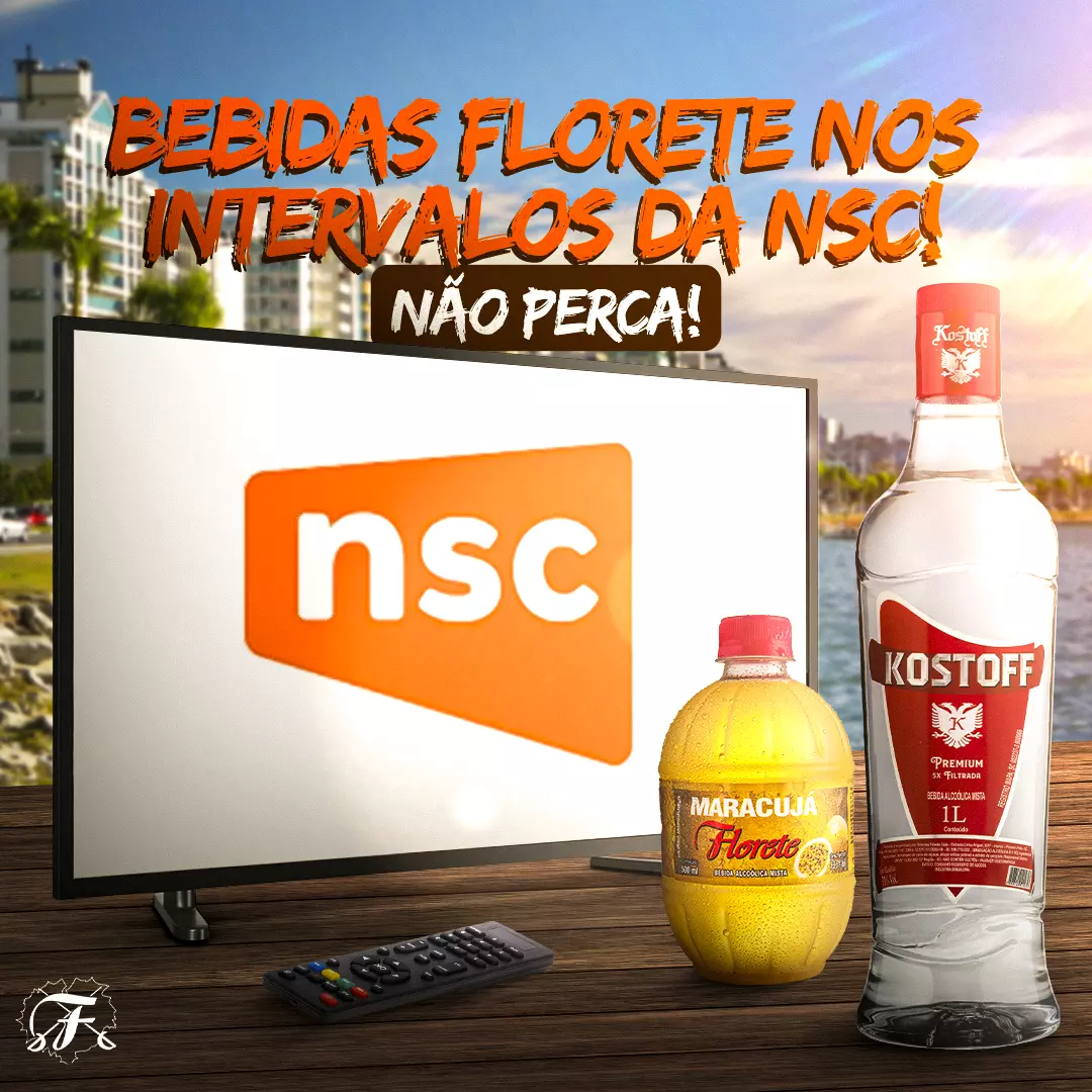 BEBIDAS FLORETE NA TV! 